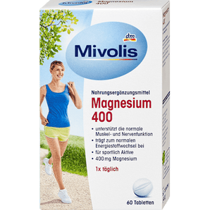 Magnesium 400 Tabletten 60 St Mivolis