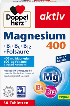 Magnesium 400mg Tabletten 30 St, 38,9 g - VivaVoss