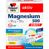 Magnesium 500 +B12 +D3 Direktgranulat 20 St Doppelherz