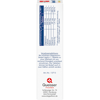 Magnesium 500 + Calcium + Kalium Tabletten 30 St Doppelherz
