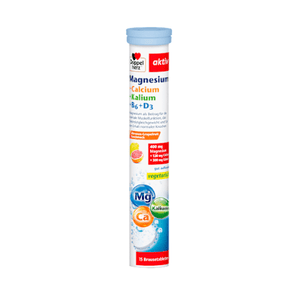 Doppelherz Magnesium Calcium Kalium + Vitamine B6 + D3 15 St, 100,5 g – Magnesium image_position | VivaVoss