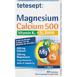 Magnesium Calcium Vitamin K + D Tabletten 40 St tetesept