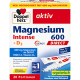 Magnesium Intense 600 + D3 Beutel 20 St Doppelherz