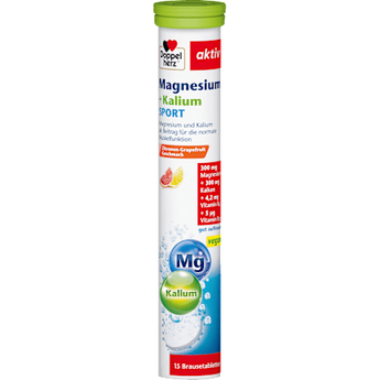 Magnesium Kalium Sport Brausetabletten (15 Stück) Doppelherz