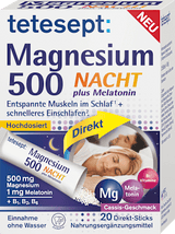 Magnesium Nacht plus Melatonin Direkt Sticks 20 St, 36 g - VivaVoss