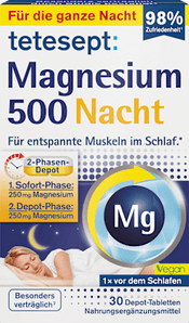 Magnesium Night Tablets 30 pcs., 42.6 g - VivaVoss