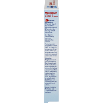 Magnesium + Vitamin C + Vitamin B6 + B12, Lutschtabletten, 30 St., 45 g - VivaVoss