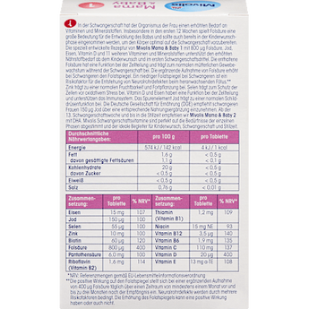 Mama & Baby 1 Tabletten 30 St, 22 g - VivaVoss