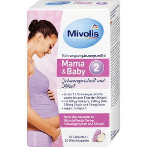 Mama & Baby 2 Tabletten 30 St + Weichkapseln 30 St Mivolis