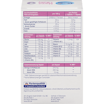 Mama & Baby 2 Tabletten 30 St + Weichkapseln 30 St Mivolis