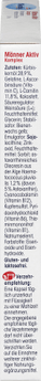 Männer Aktiv Komplex, Kapseln, 30 St., 26 g - VivaVoss