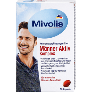 Männer Aktiv Komplex, Kapseln, 30 St. Mivolis