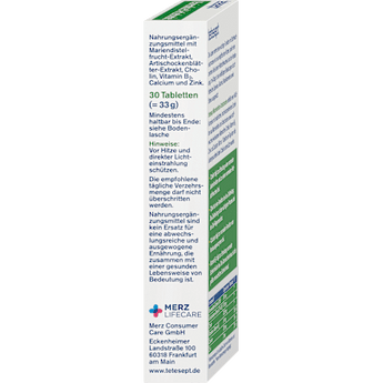 Mariendistel Artischocke Lebergesundheit Tabletten 30 St tetesept