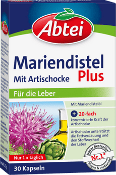 Mariendistel plus Kapseln 30 St, 22 g - VivaVoss