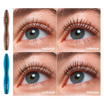 Mascara Glam & Doll Volume Brown Waterproof 