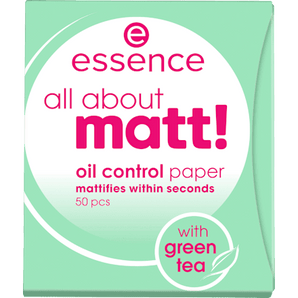 Mattierendes Papier All About Matt! Oil Control Paper essence