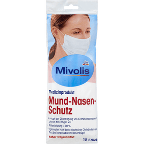 Medizinische Mundschutzmaske für Erwachsene Mivolis