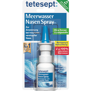 Meerwasser Nasenspray tetesept