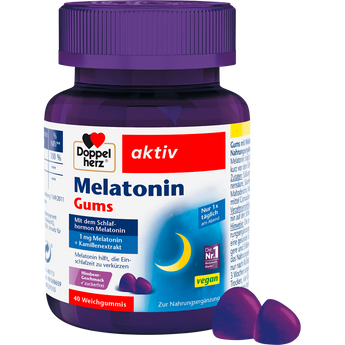 Melatonin gums 40 Weichgummis, 112 g - VivaVoss