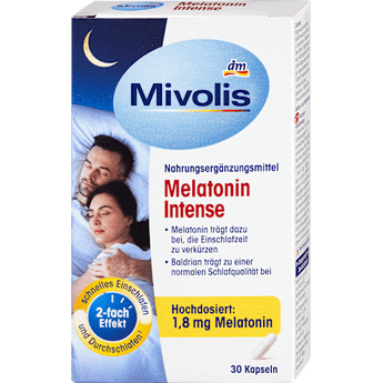 Melatonin Intense Kapseln 30 St Mivolis