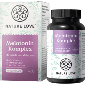 Melatonin Komplex Kapseln 60 St, 49 g - VivaVoss