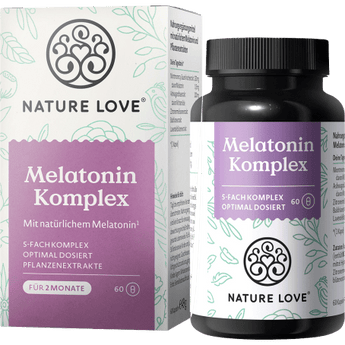 Melatonin Komplex Kapseln 60 St, 49 g - VivaVoss