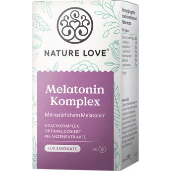 Melatonin Komplex Kapseln 60 St, 49 g - VivaVoss