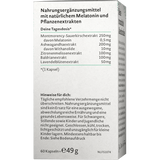 Melatonin Komplex Kapseln 60 St, 49 g - VivaVoss