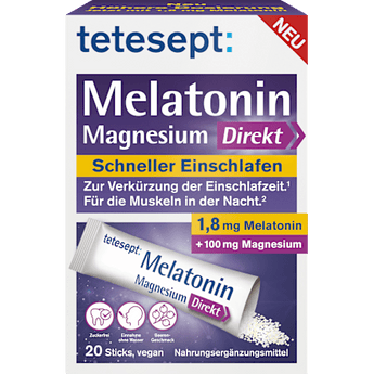 Melatonin Magnesium Direkt Sticks 20 St, 36 g - VivaVoss