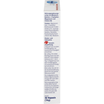 Melatonin Plus Schlaf - Komplex 32 Kapseln, 16 g - VivaVoss