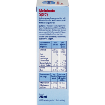 Melatonin Spray, 25 ml - VivaVoss