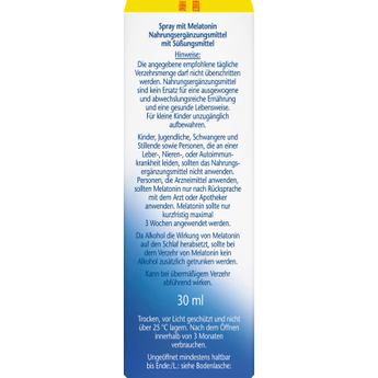 Melatonin Spray, 30 ml - VivaVoss