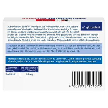 Doppelherz Melatonin Tabletten 120 St, 11,4 g – Schlafen & Nerven image_position | VivaVoss