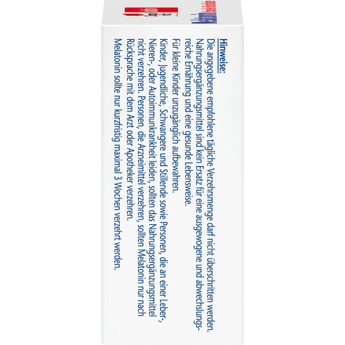 Melatonin Tabletten 120 St, 11,4 g - VivaVoss