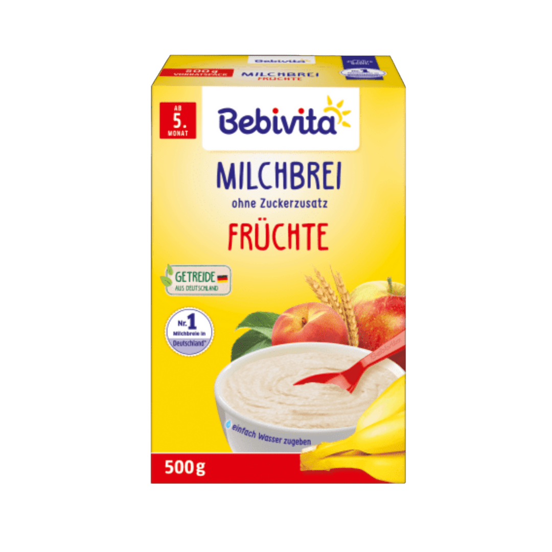 Milchbrei Früchte ab dem 5. Monat, 500 g - VivaVoss