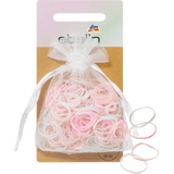Mini - Haargummis in Organza - Säckchen mehrfarbig, 250 St - VivaVoss