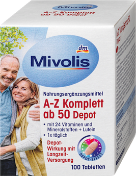 A-Z Komplett Depot ab 50, Tabletten, 100 St Mivolis