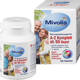 A-Z Komplett Depot ab 50, Tabletten, 100 St Mivolis