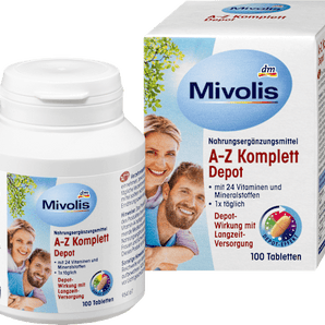 A-Z Komplett Depot, Tabletten, 100 St. Mivolis