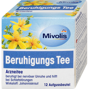 Arzneitee, Beruhigungs Tee (12 Beutel) Mivolis