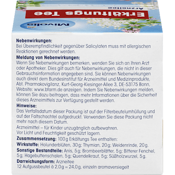 Arzneitee, Erkältungs Tee (12 Beutel) Mivolis
