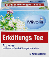 Arzneitee, Erkältungs Tee (12 Beutel) Mivolis