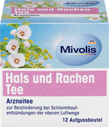 Arzneitee, Hals & Rachen Tee (12 Beutel) Mivolis