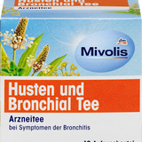 Arzneitee, Husten & Bronchial Tee (12 Beutel) Mivolis