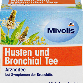 Arzneitee, Husten & Bronchial Tee (12 Beutel) Mivolis