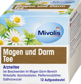 Arzneitee, Magen & Darm Tee (12 Beutel) Mivolis