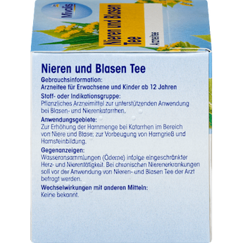 Arzneitee, Nieren & Blasen Tee (12 Beutel) Mivolis