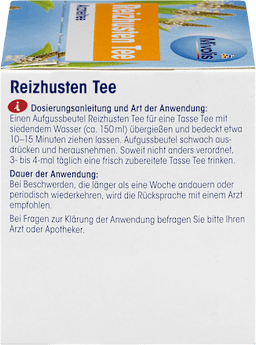 Arzneitee, Reizhusten Tee (12 Beutel) Mivolis