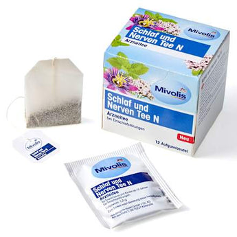 Arzneitee, Schlaf & Nerven Tee N (12 Beutel) Mivolis