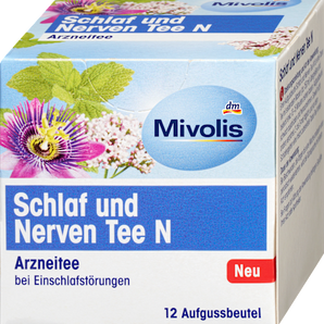 Arzneitee, Schlaf & Nerven Tee N (12 Beutel) Mivolis